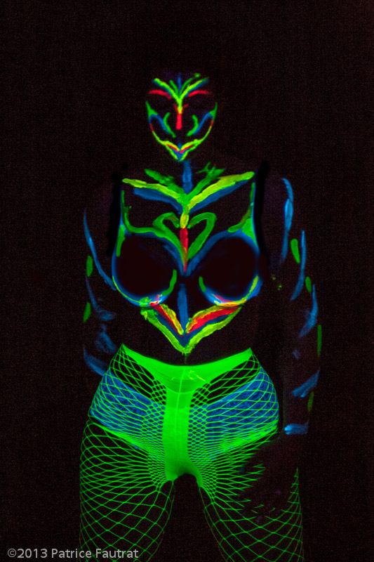 Image en lumière noire